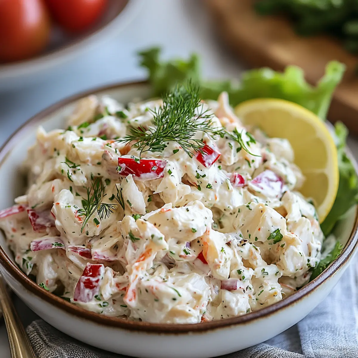 Crab Salad: Creamy, Fresh