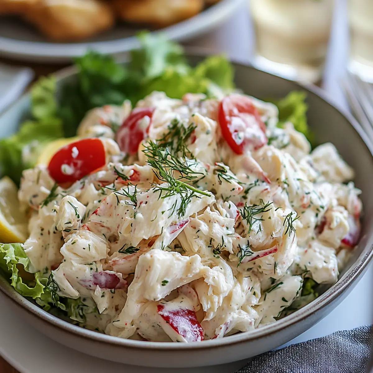 Crab Salad: Creamy, Fresh
