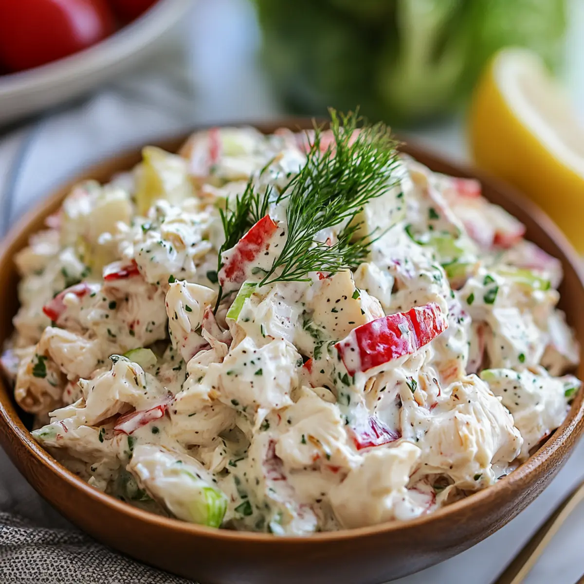 Crab Salad: Creamy, Fresh