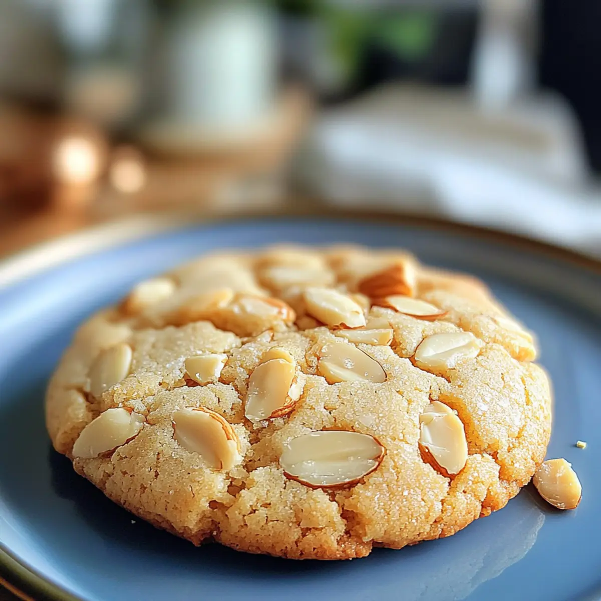 Crispy Almond Cookies with Butter Flavor