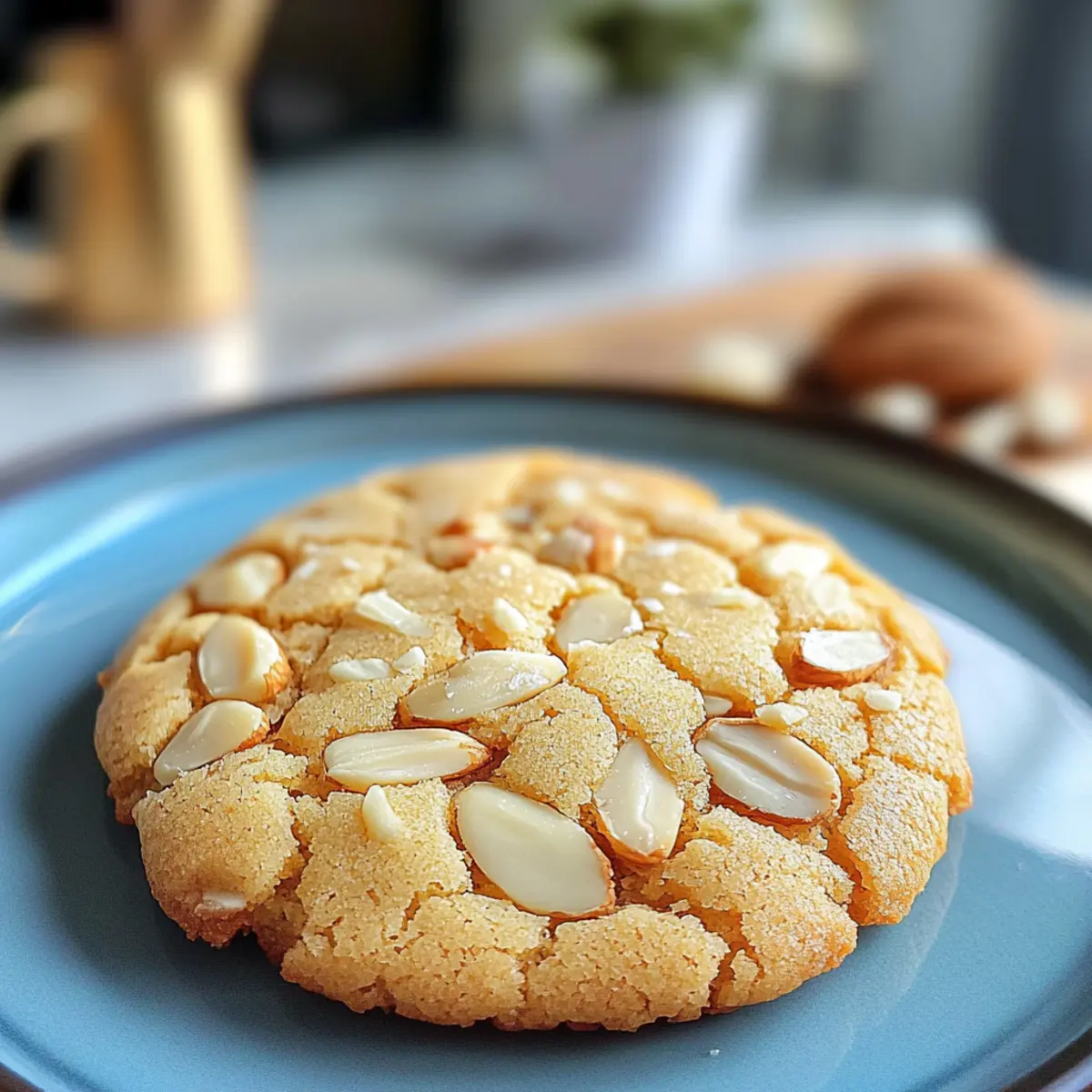 Crispy Almond Cookies with Butter Flavor