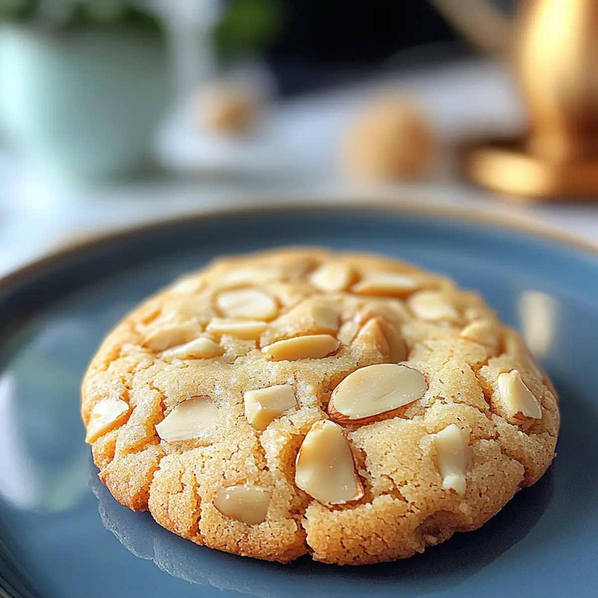 Crispy Almond Cookies with Butter Flavor