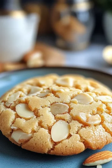 Crispy Almond Cookies with Butter Flavor