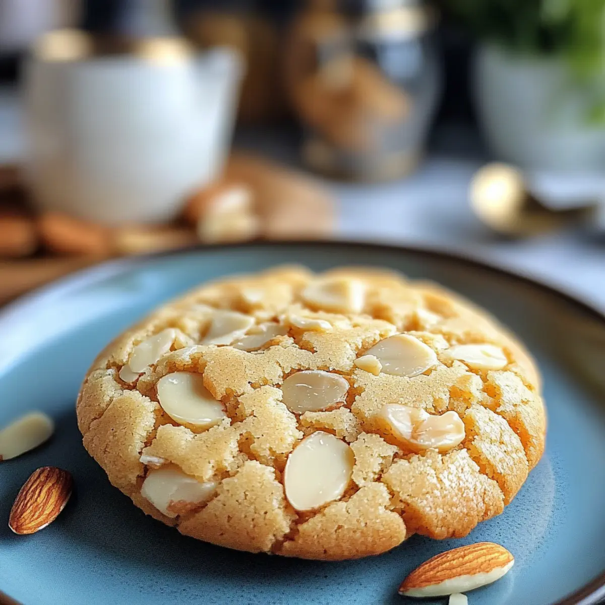 Crispy Almond Cookies with Butter Flavor
