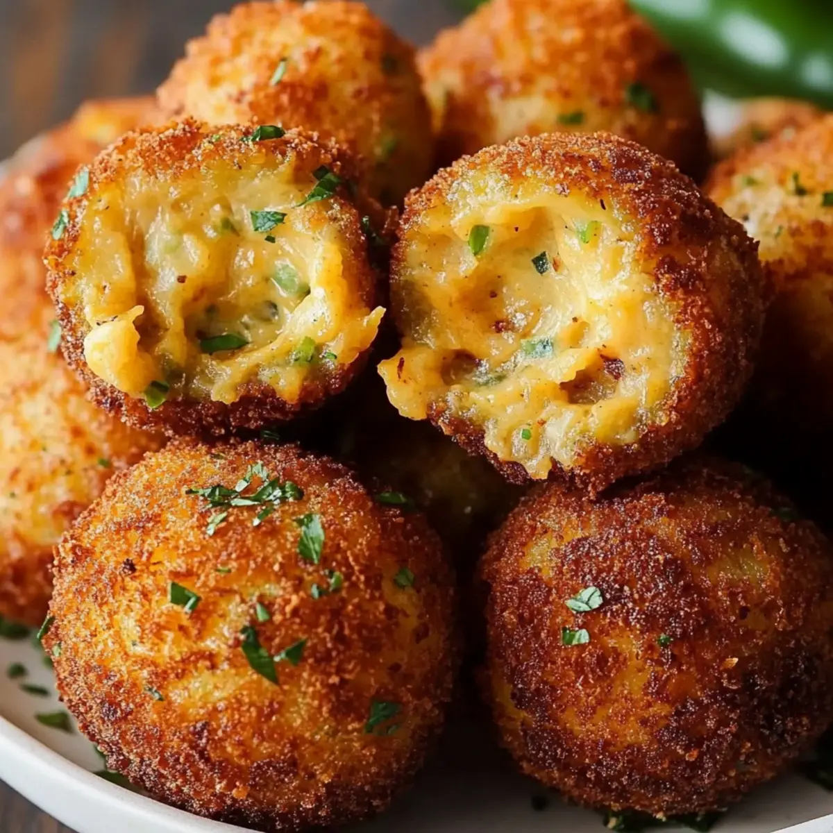 Fried Jalapeno Popper Bites