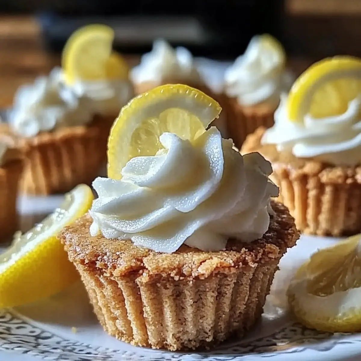 Lemon Cream Pie Cookie Cups