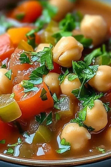 Mediterranean Chickpea Stew