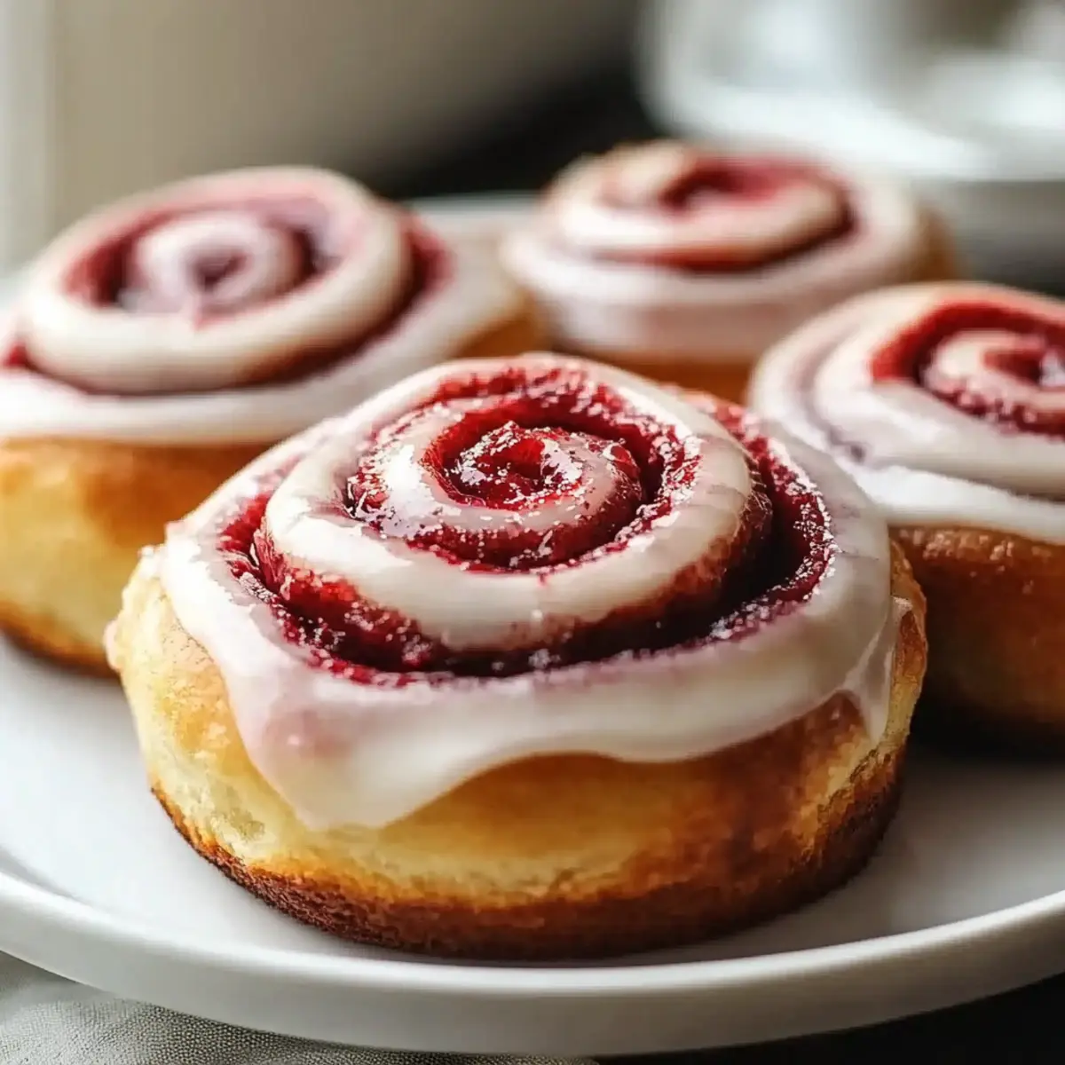 Red Velvet Cinnamon Rolls