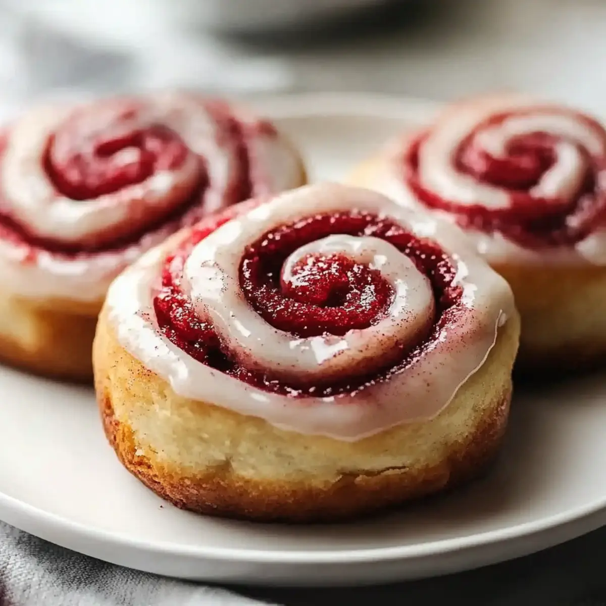 Red Velvet Cinnamon Rolls
