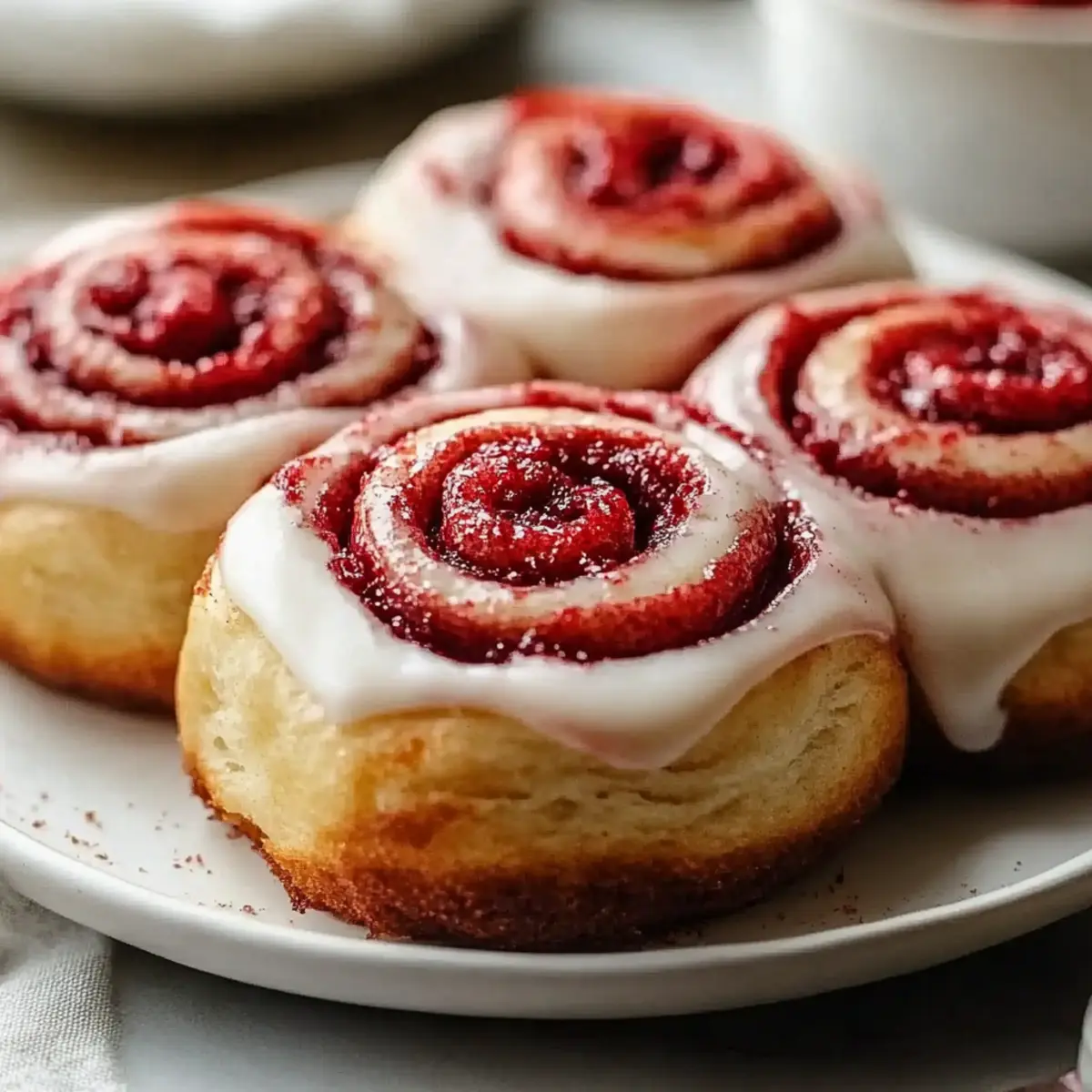Red Velvet Cinnamon Rolls