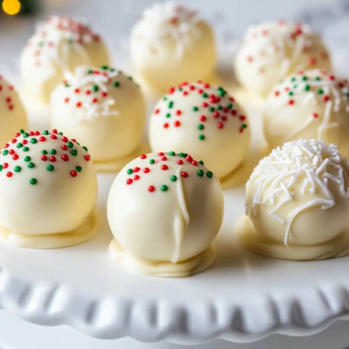 Sugar Cookie Truffles