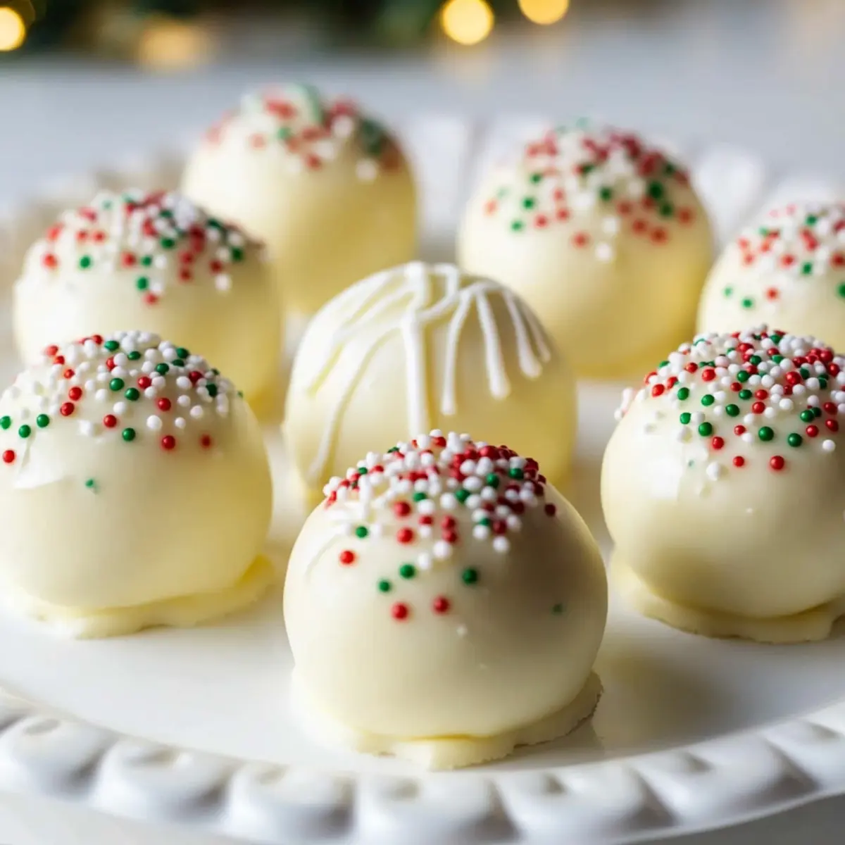 Sugar Cookie Truffles