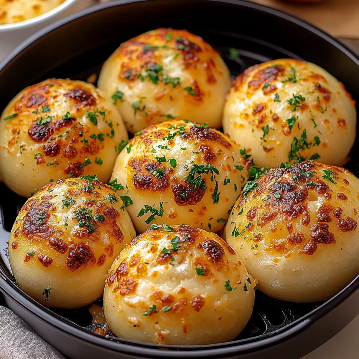 Air Fryer Pizza Bombs