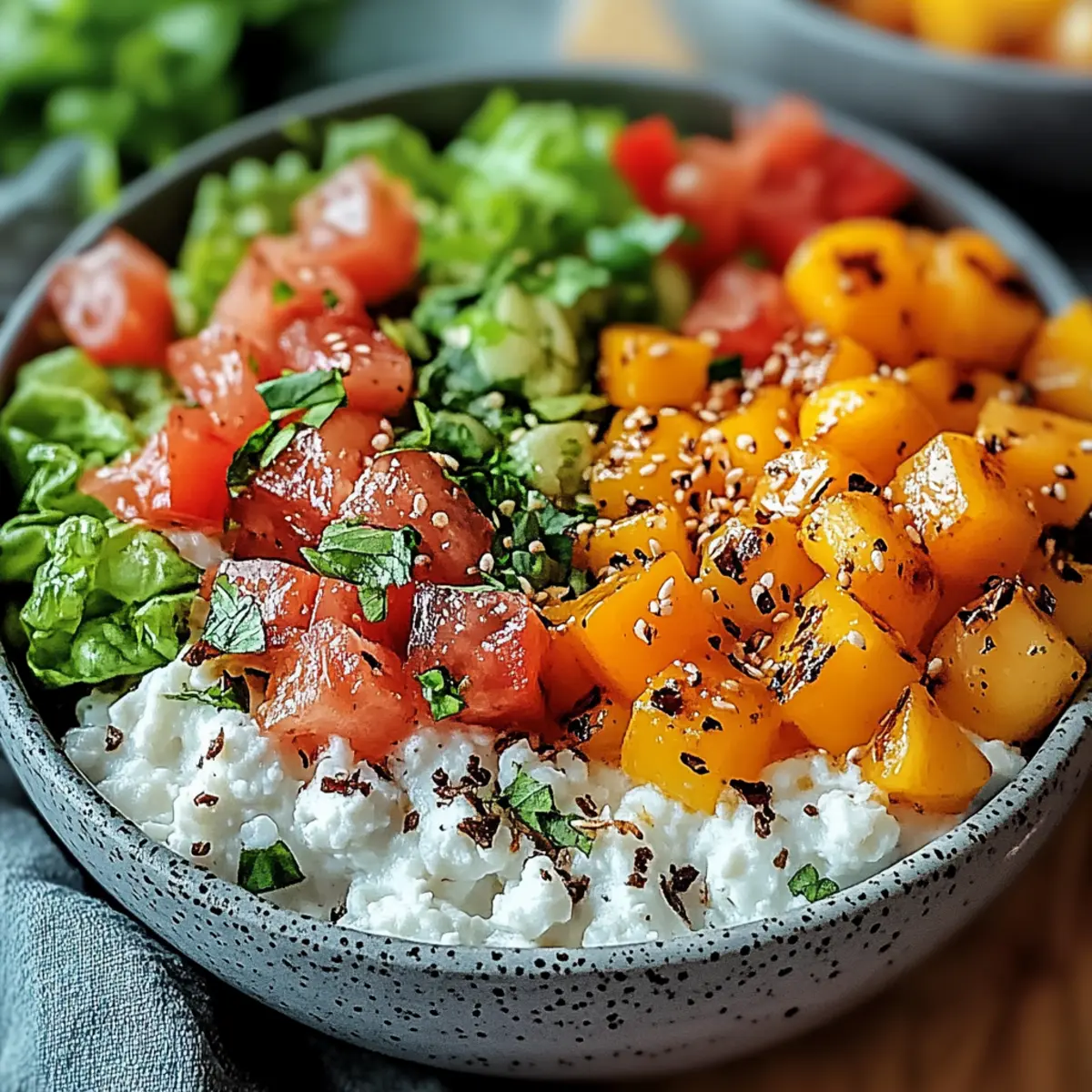 BLT Cottage Cheese Bowl