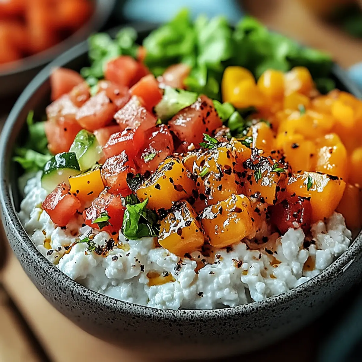 BLT Cottage Cheese Bowl