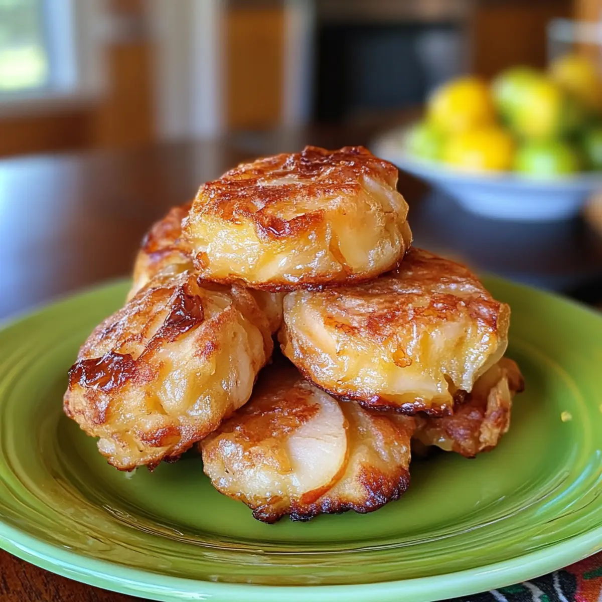 Baked Apple Fritters