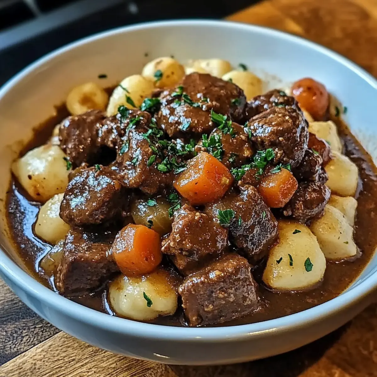 Beef Bourguignon Without Wine