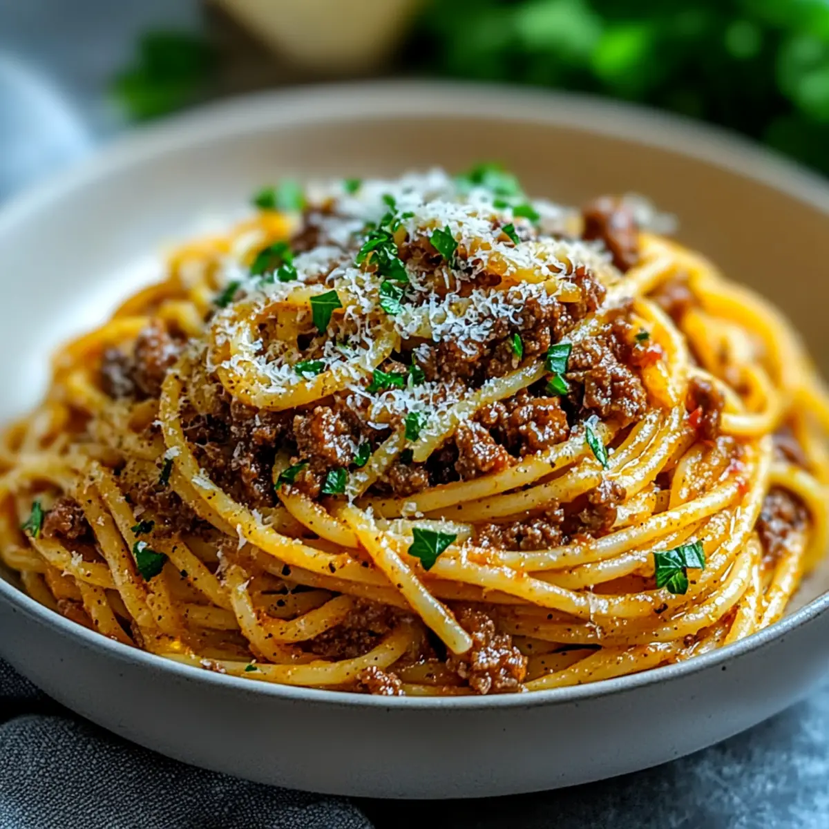 Cajun Beef Spaghetti