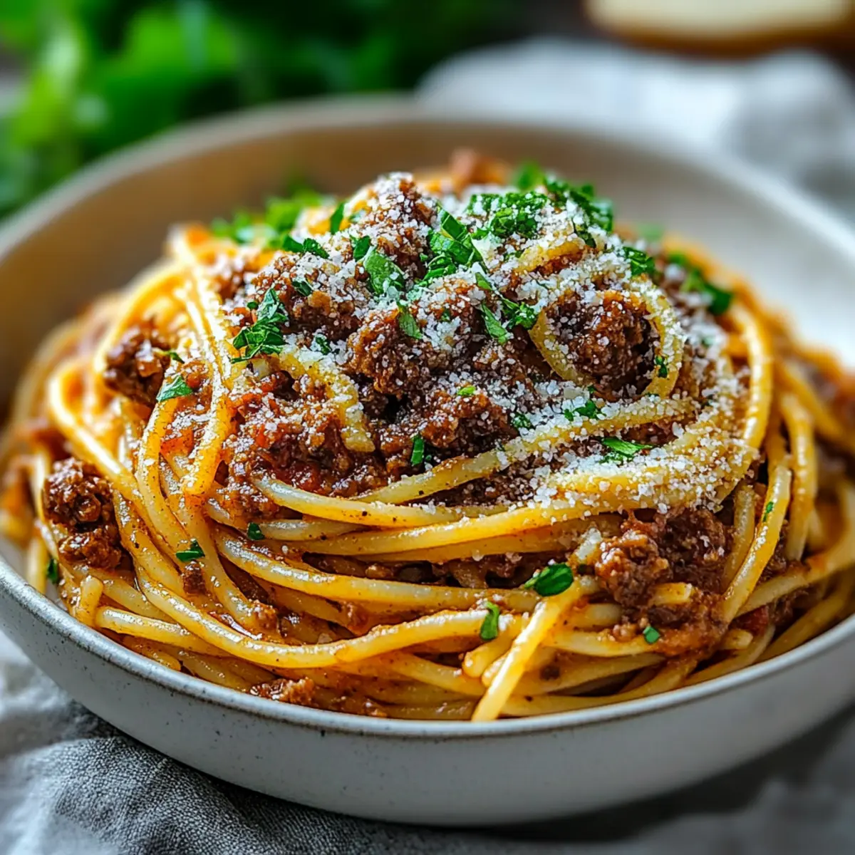 Cajun Beef Spaghetti