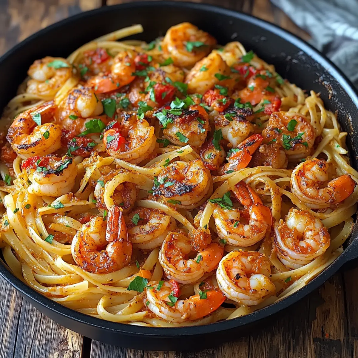 Cajun Shrimp Pasta