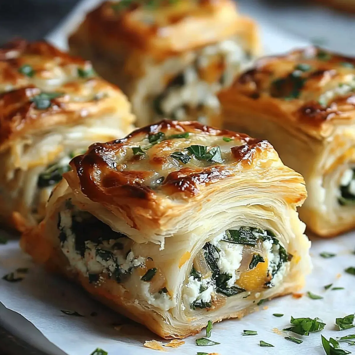 Cheesy Baked Vegetable Rolls