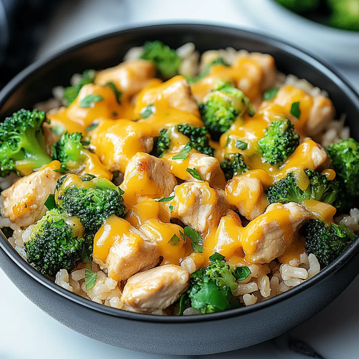 Cheesy Chicken Broccoli and Rice
