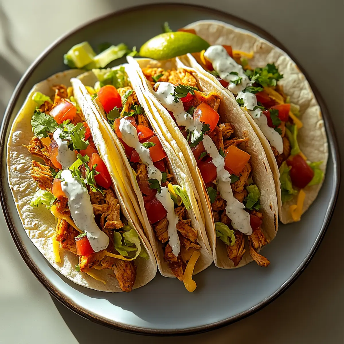 Chicken Tortilla Tacos