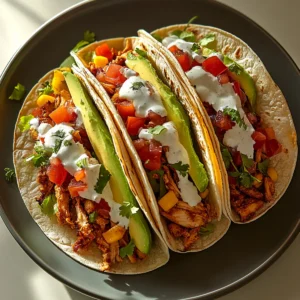 Chicken Tortilla Tacos