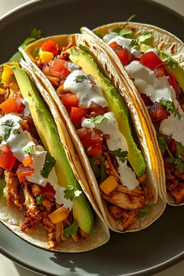 Chicken Tortilla Tacos