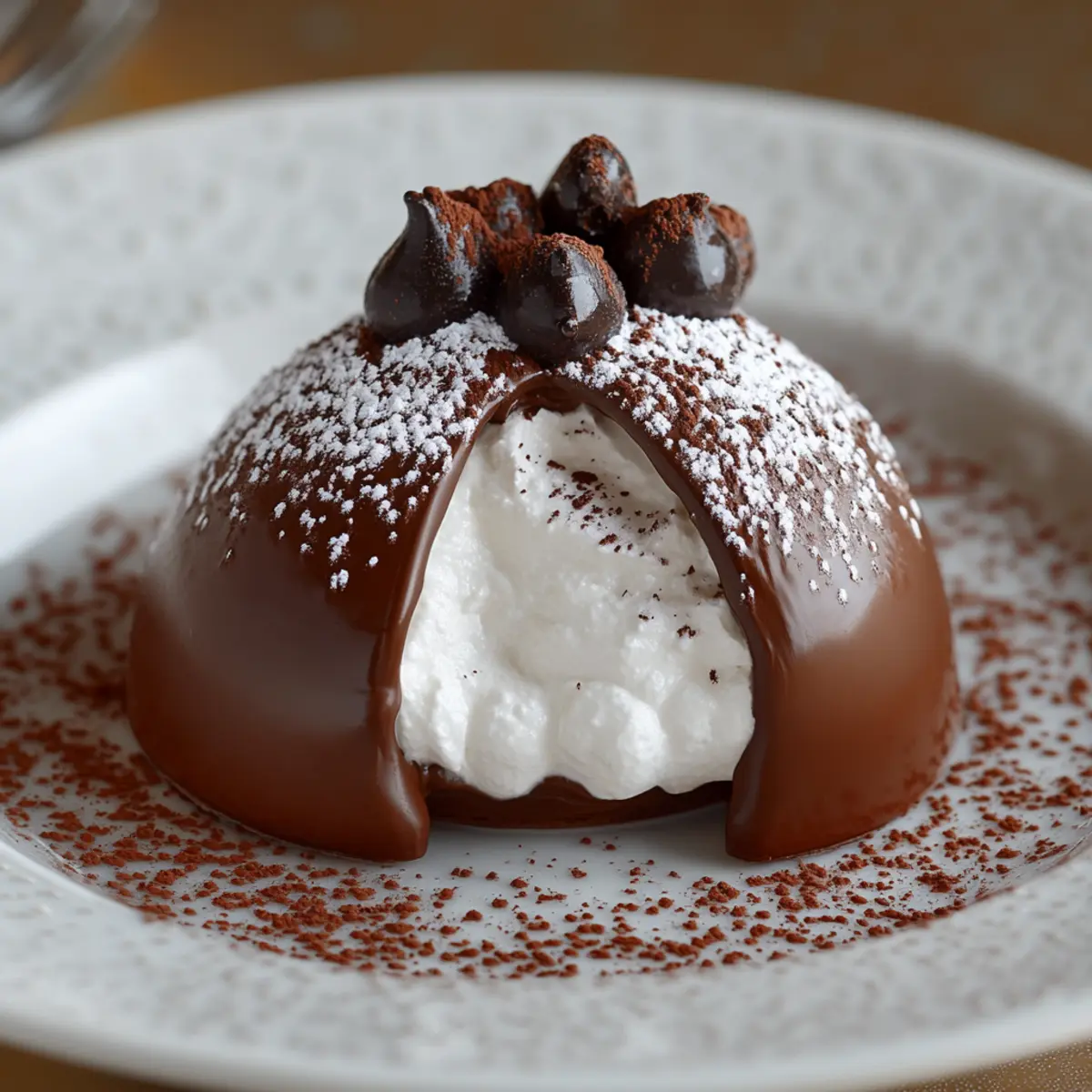 Chocolate Mascarpone Dome