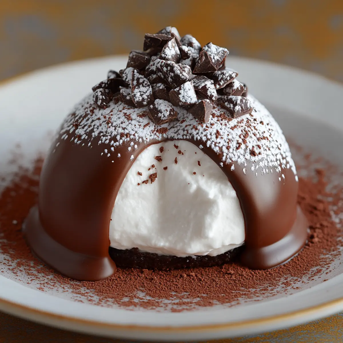Chocolate Mascarpone Dome