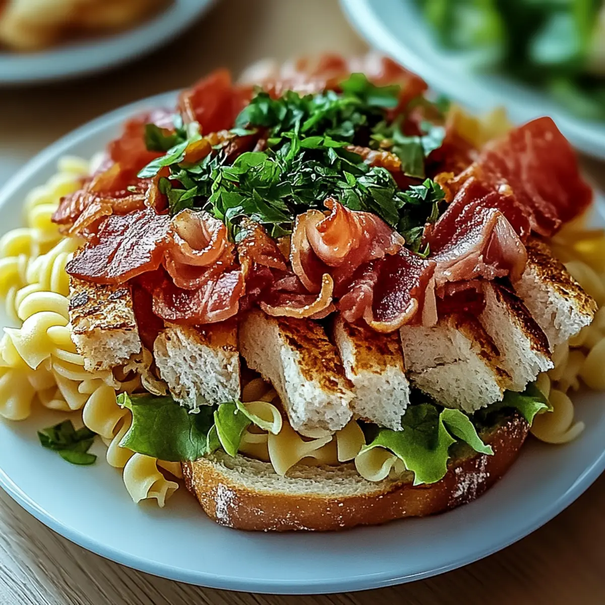Club Sandwich Pasta Bowl