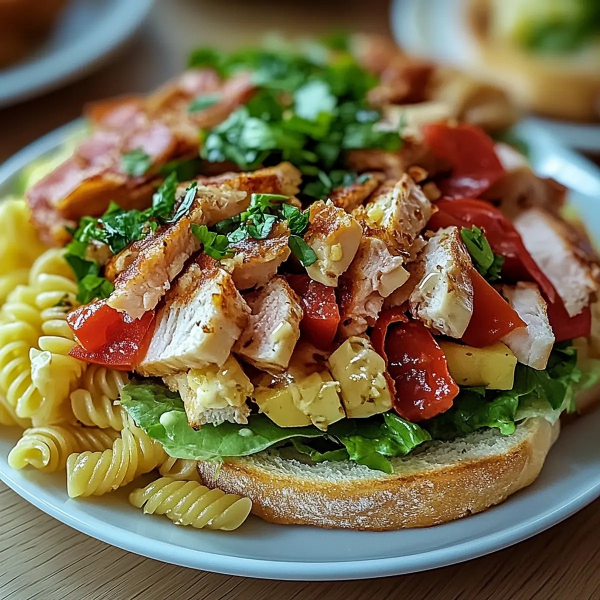 Club Sandwich Pasta Bowl