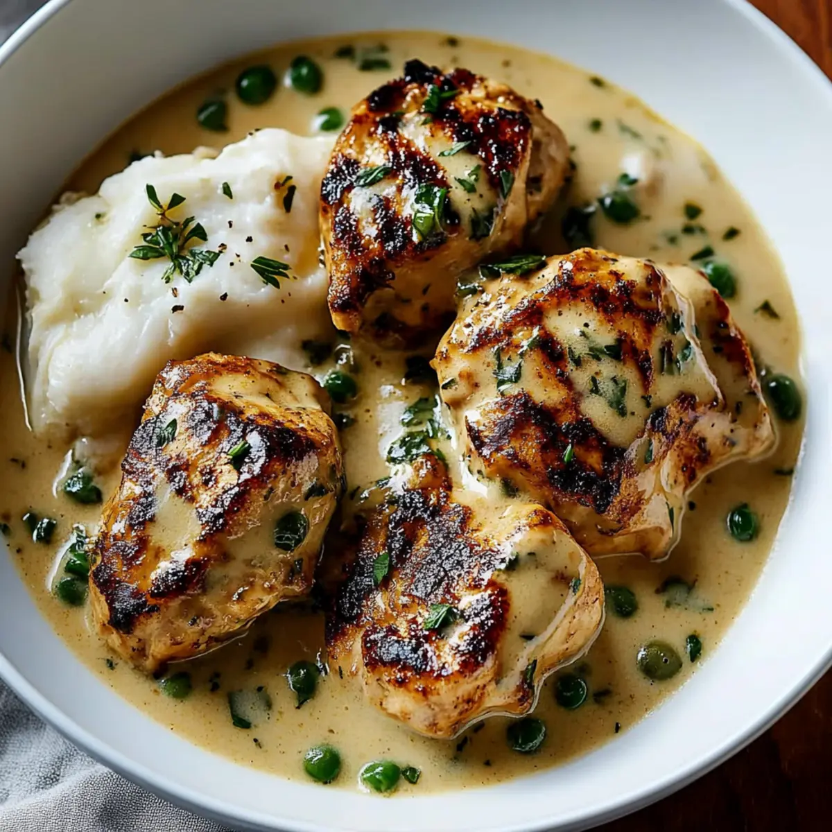 Creamy Garlic Chicken