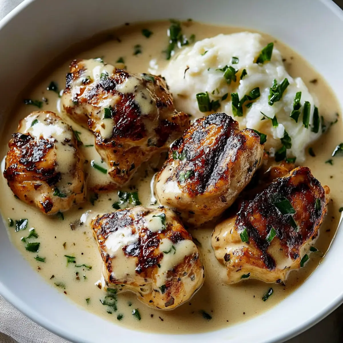 Creamy Garlic Chicken
