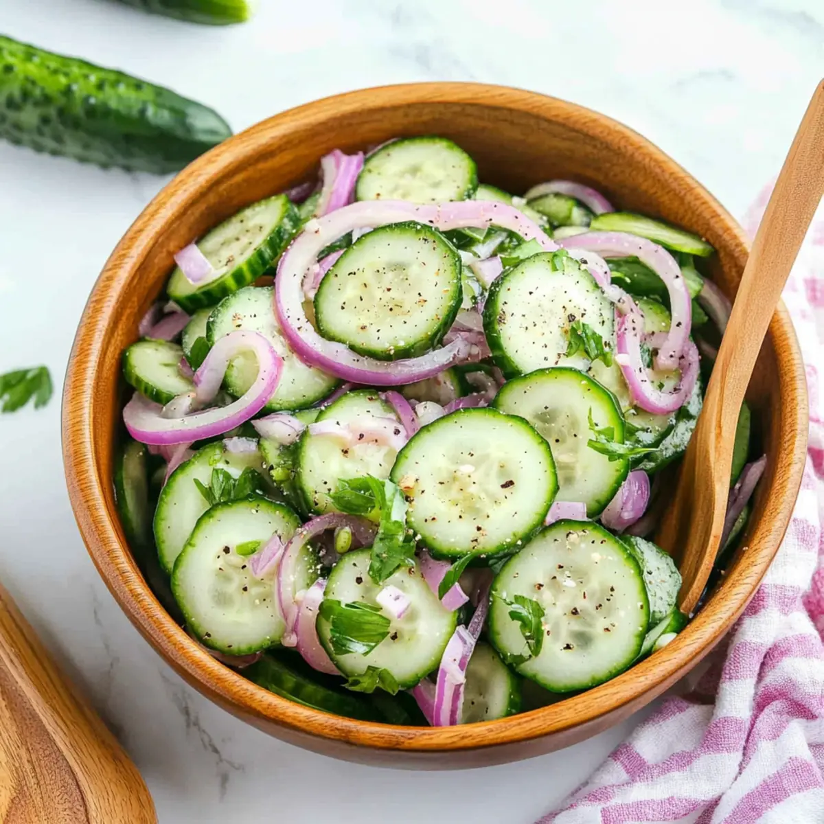 Cucumber Vinegar Salad