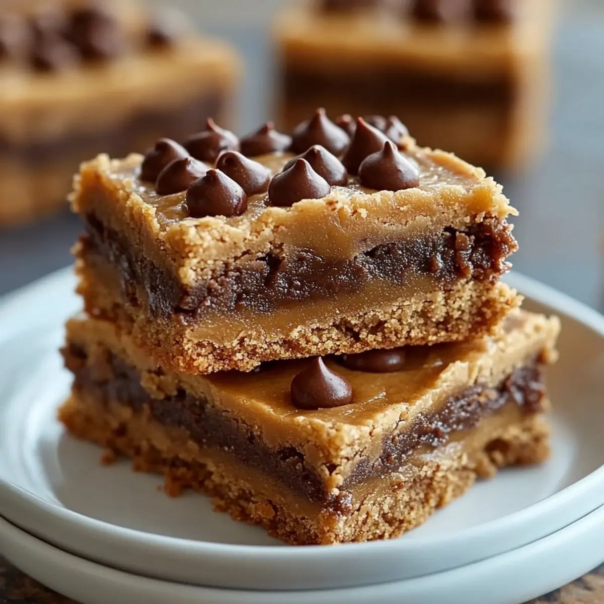 Dessert Bars Made with Biscoff Spread