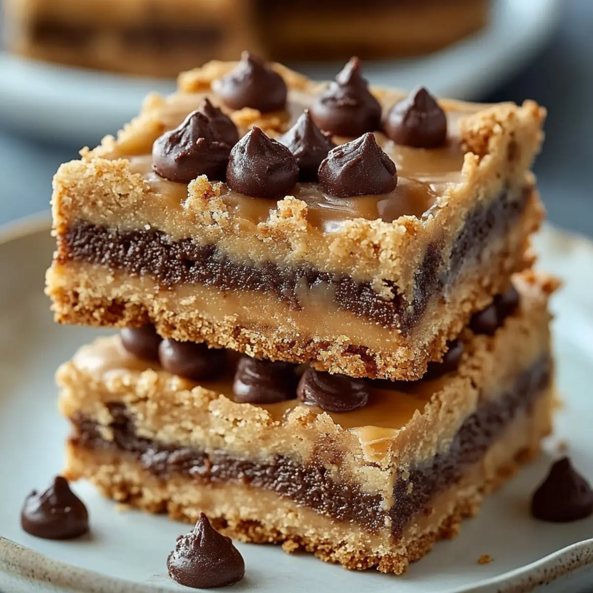 Dessert Bars Made with Biscoff Spread