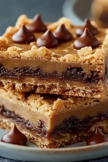 Dessert Bars Made with Biscoff Spread