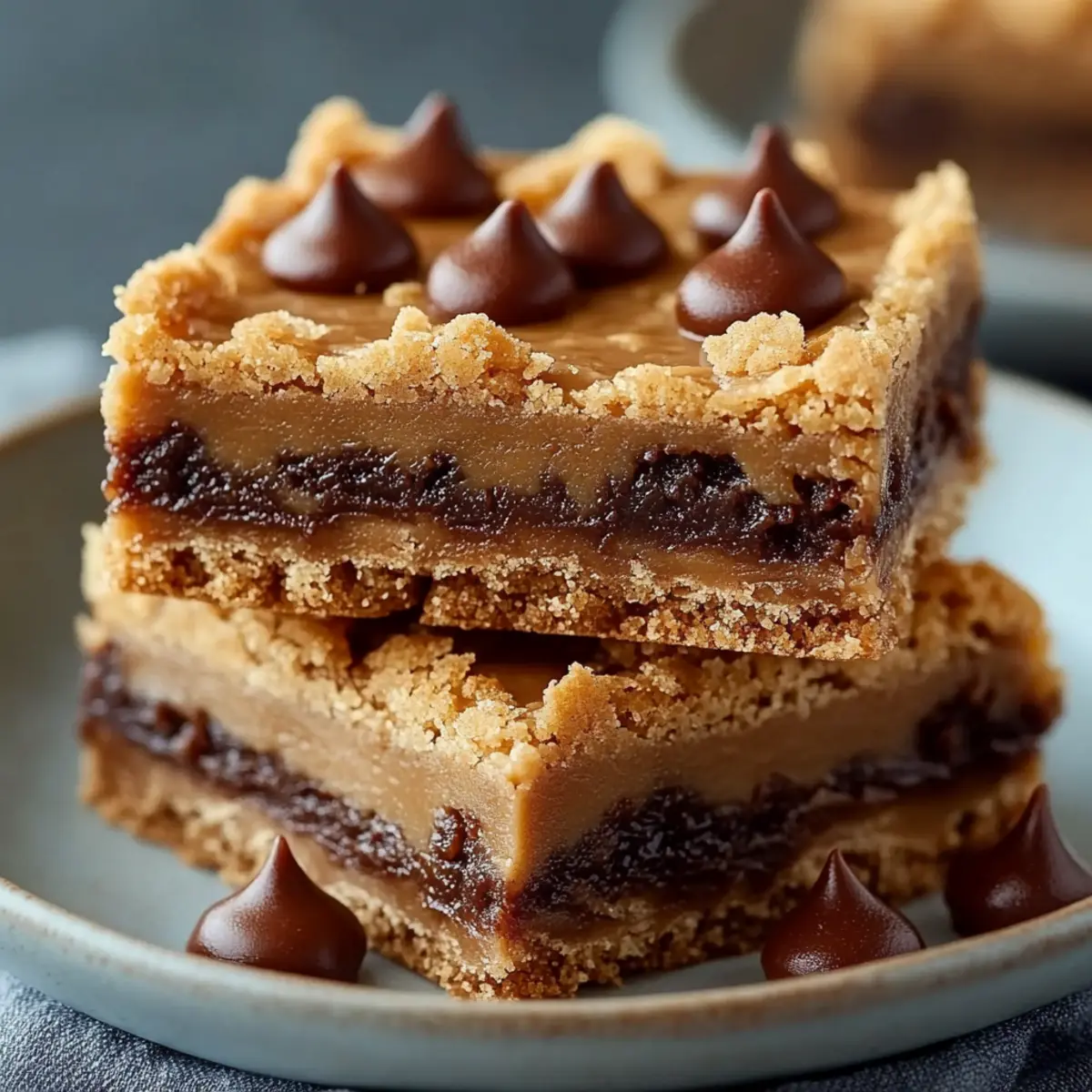 Dessert Bars Made with Biscoff Spread