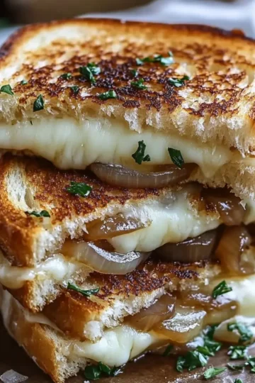French Onion Grilled Cheese