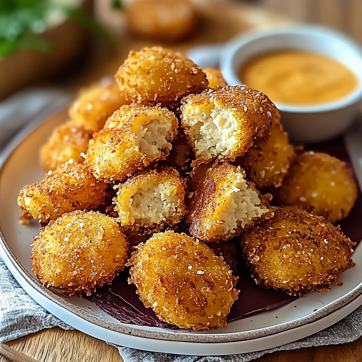 Fried Turkey Nuggets