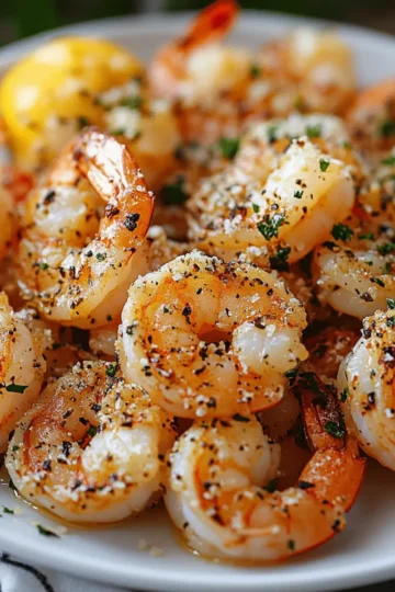 Garlic Parmesan Roasted Shrimp
