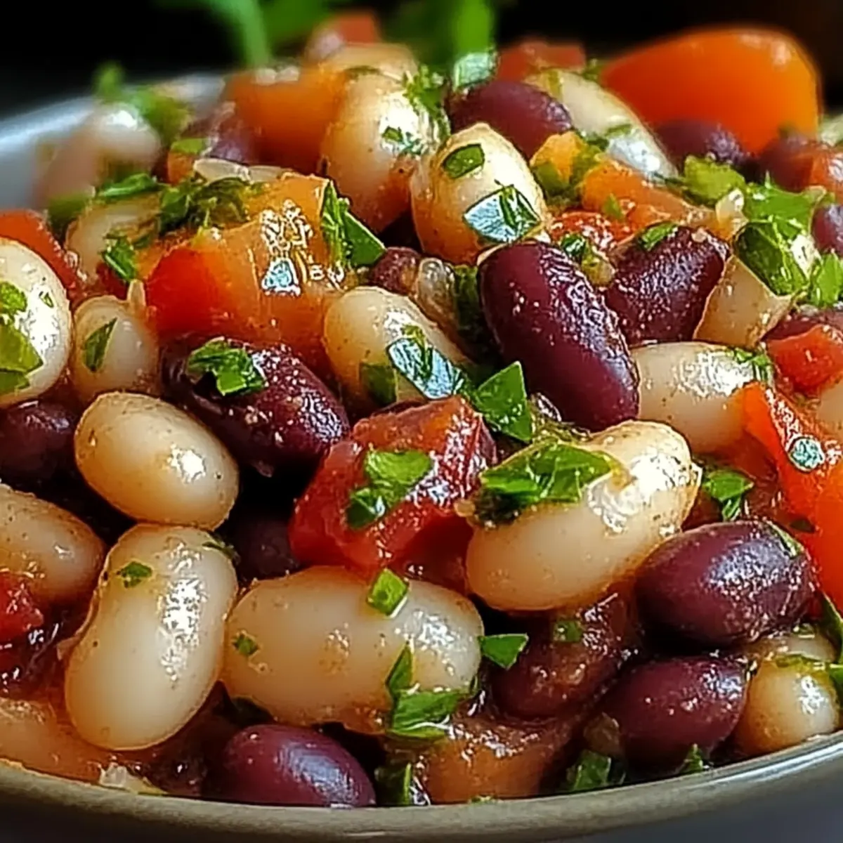 Italian Grinder Bean Salad