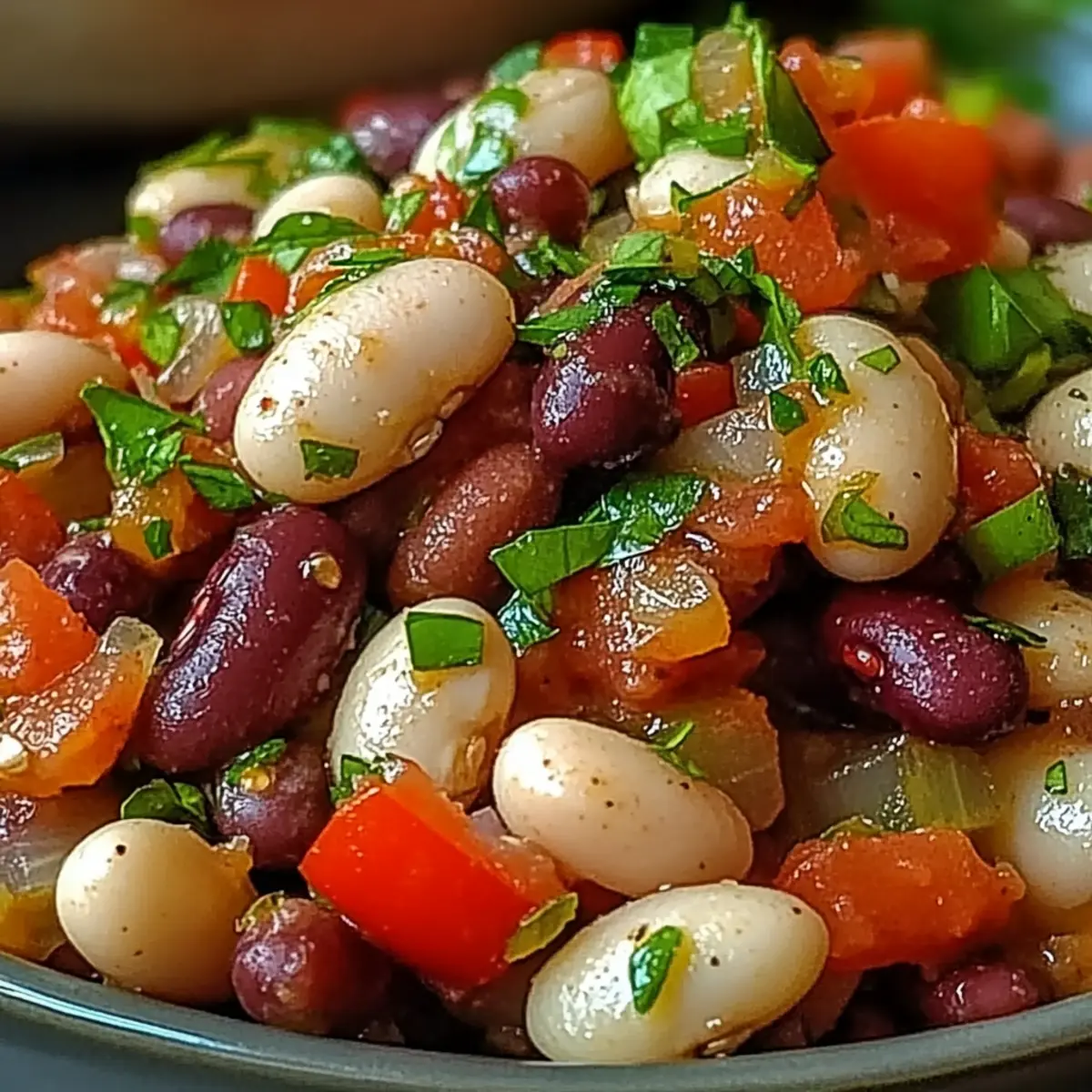 Italian Grinder Bean Salad