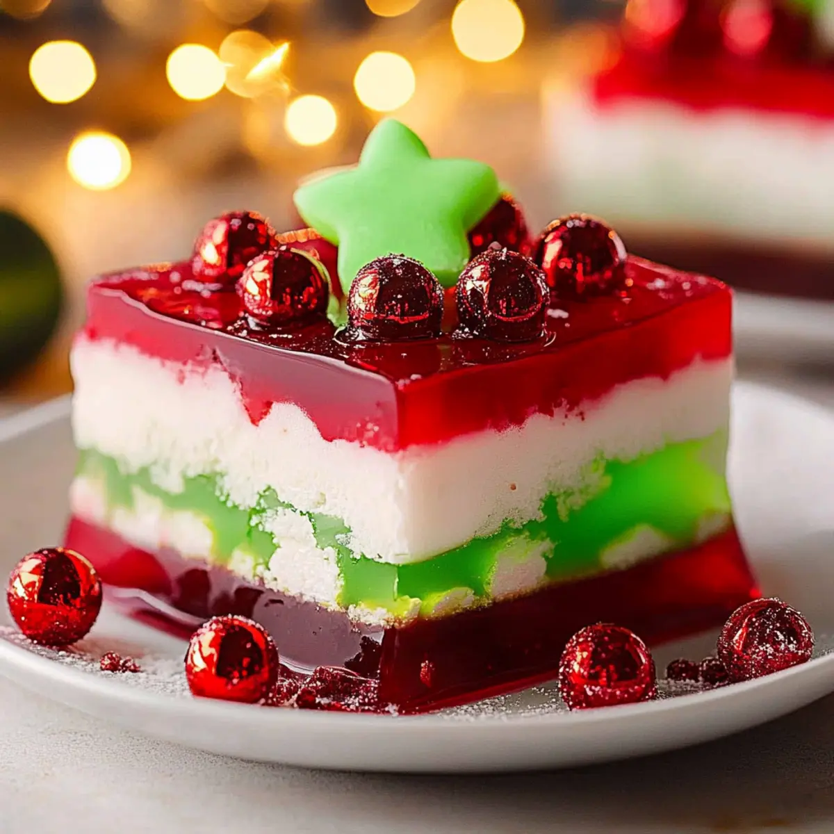 Layered Christmas Jello