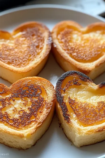 Mini Grilled Cheese Hearts