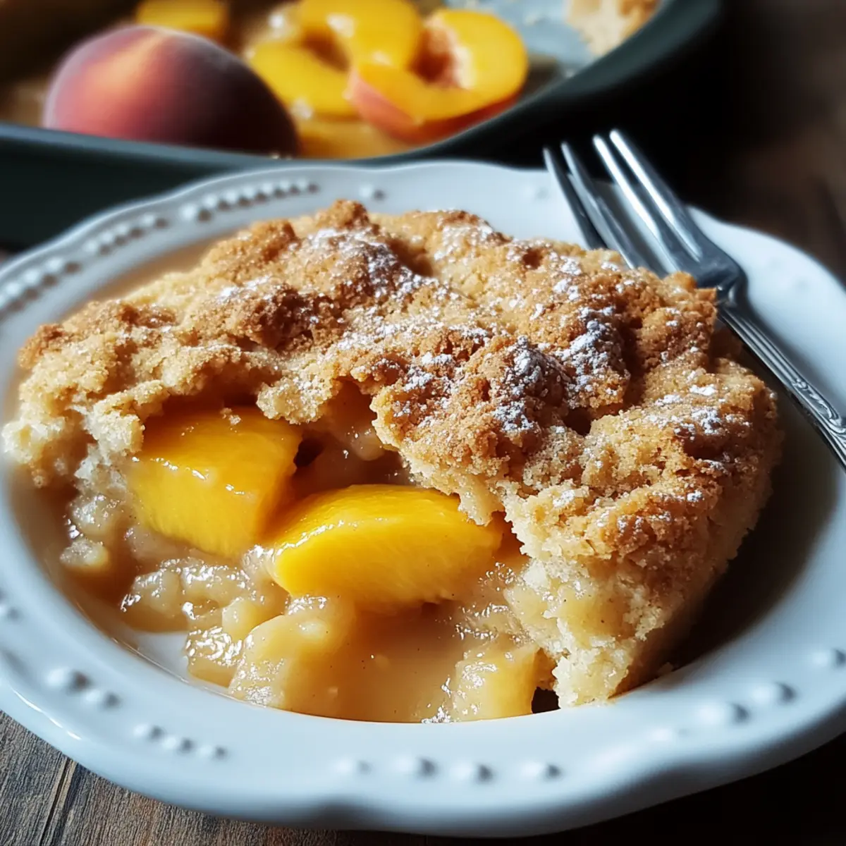 Peach Cobbler