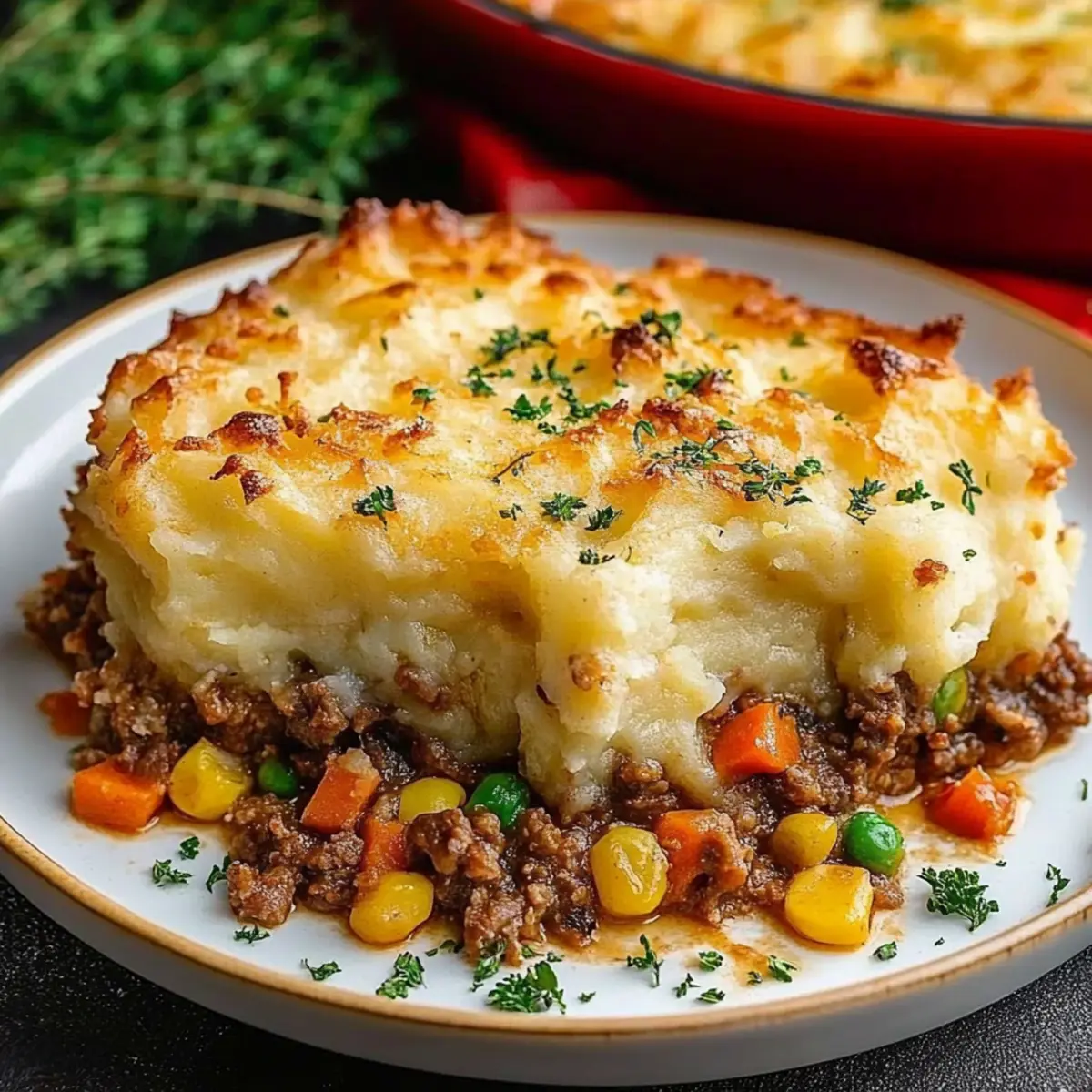 Rendang Shepherd’s Pie