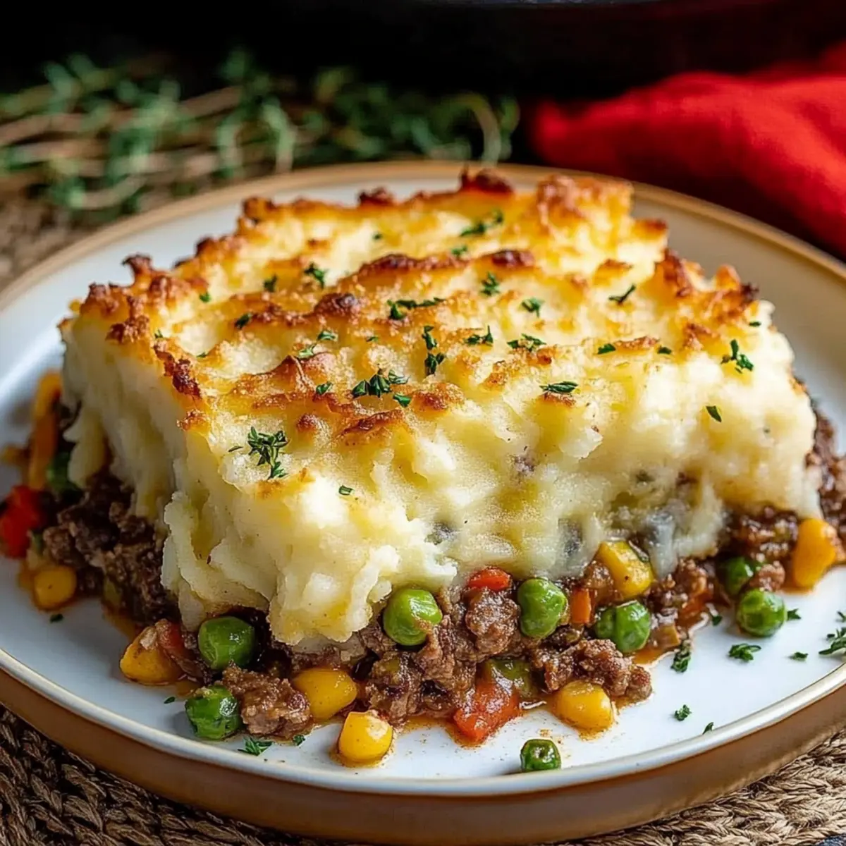 Rendang Shepherd’s Pie